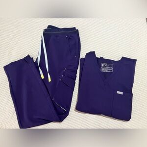 Figs Purple Jam SET (Limited Edition Long Sleeve Top & Pants)